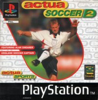 Actua Soccer 2 PAL Playstation PAL box art